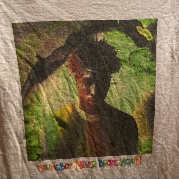 NBAyoungboy graphic tee “youngboy never broke again” - Picture 2 of 5